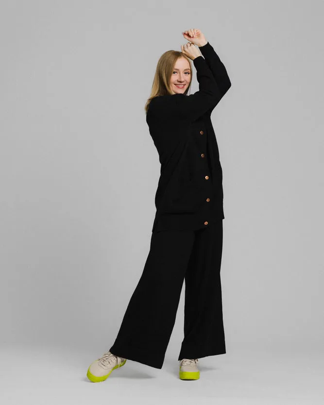 Abby Merino Pants Black