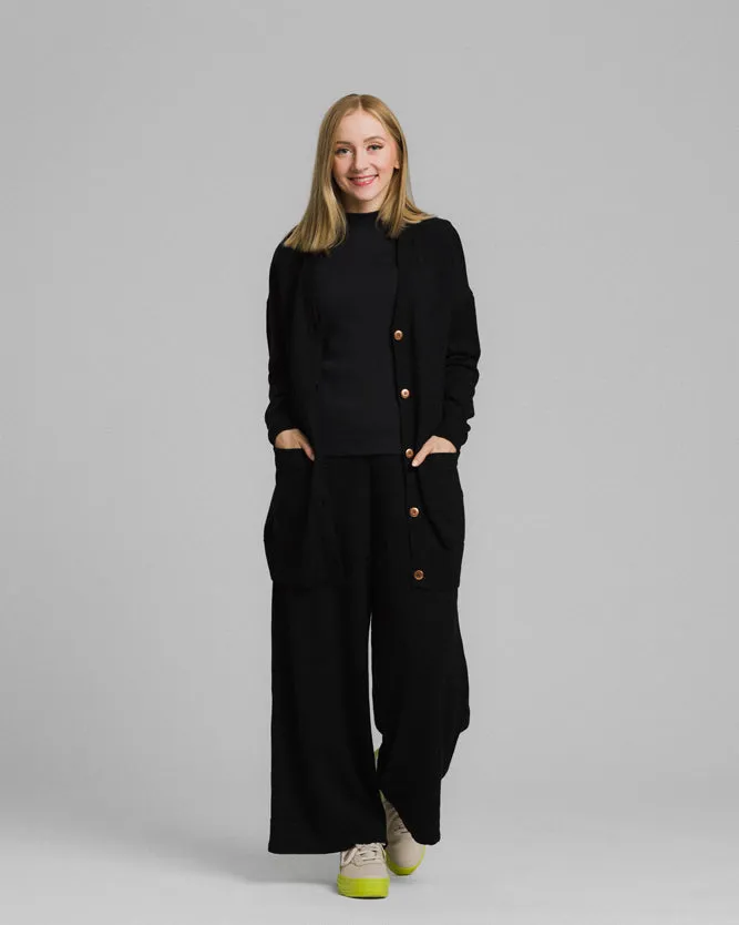 Abby Merino Pants Black