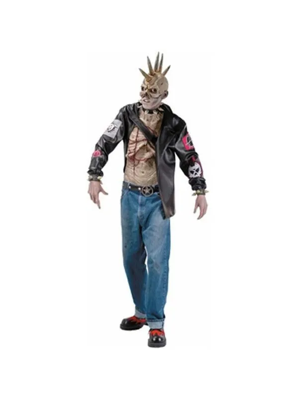 Adult Punk Zombie Costume