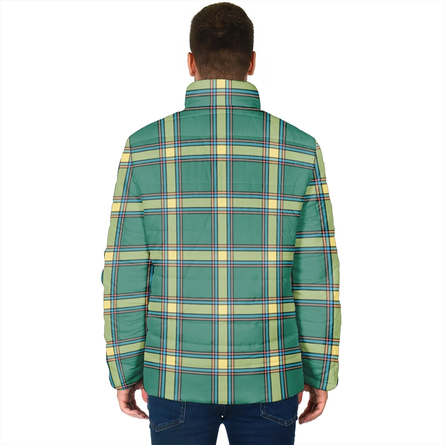 Alberta Province Canada Tartan Padded Jacket