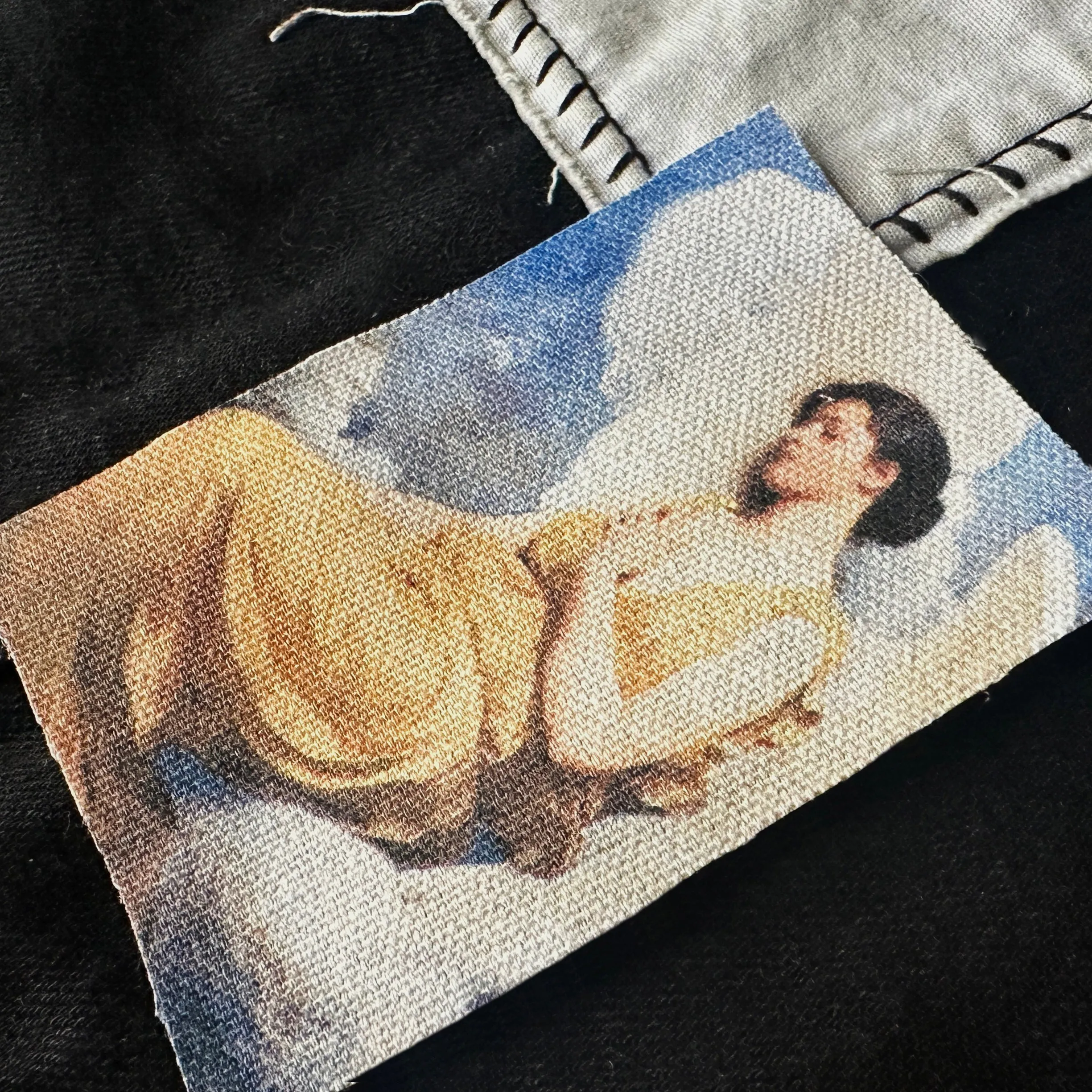 Angel Sew-On Fabric Patch