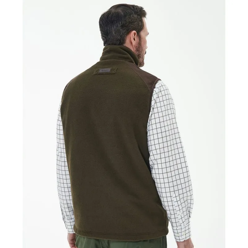 Barbour Active Mens Fleece Gilet - Olive