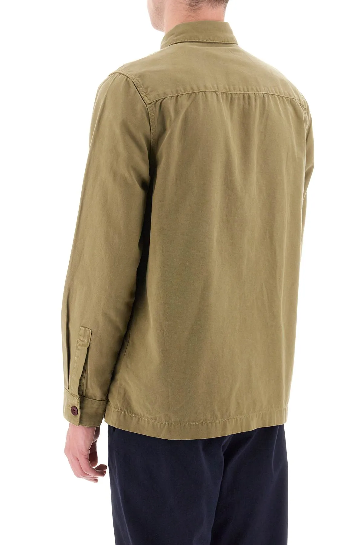 Barbour washed overshirt jacket