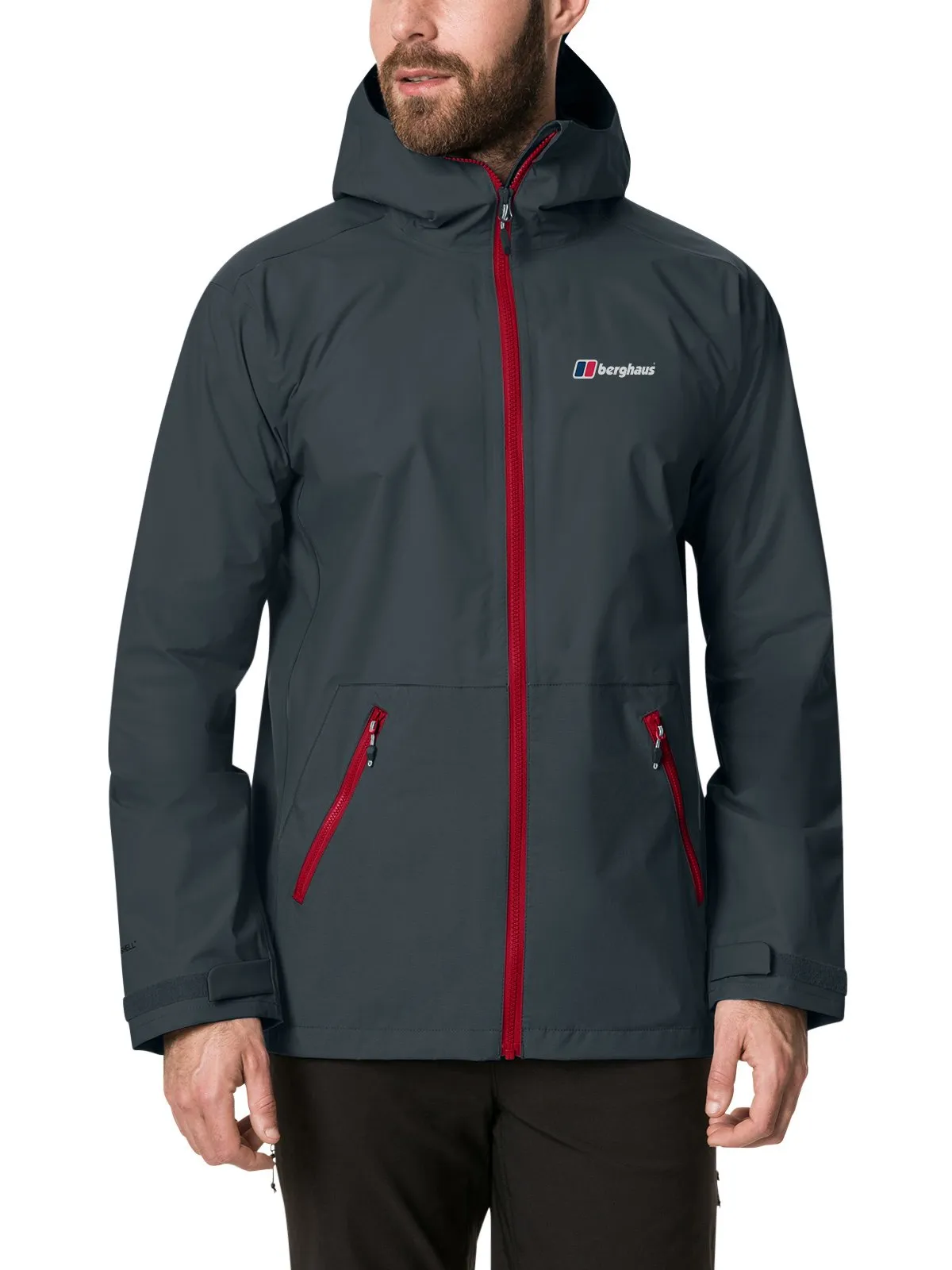 Berghaus Men`s Deluge Pro 2.0 Waterproof Jacket Carbon