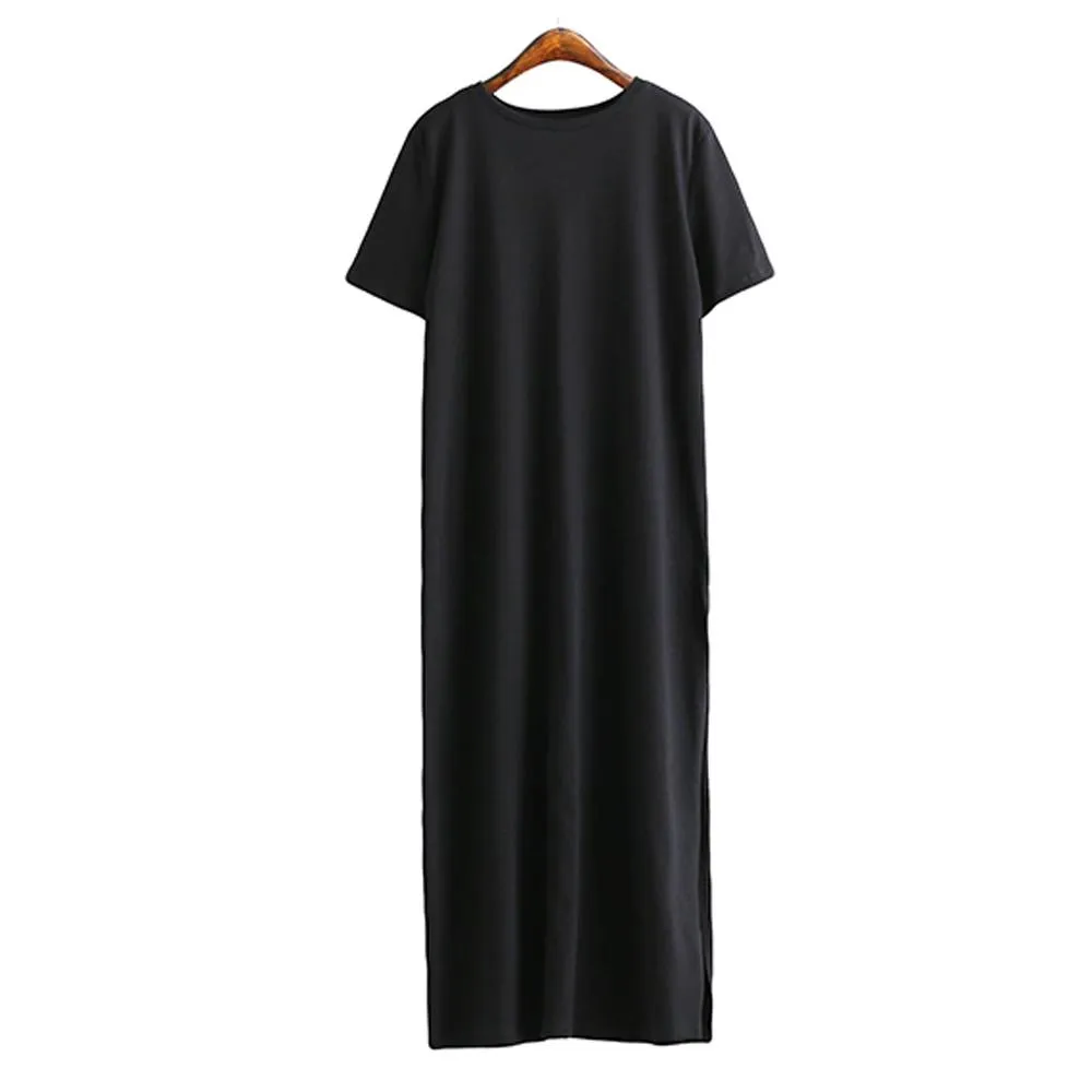 Black Elegant Maxi Dress