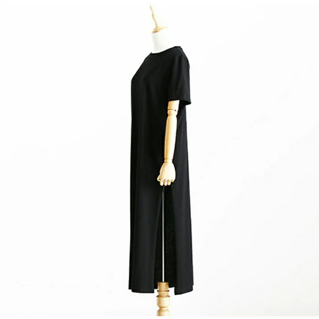 Black Elegant Maxi Dress