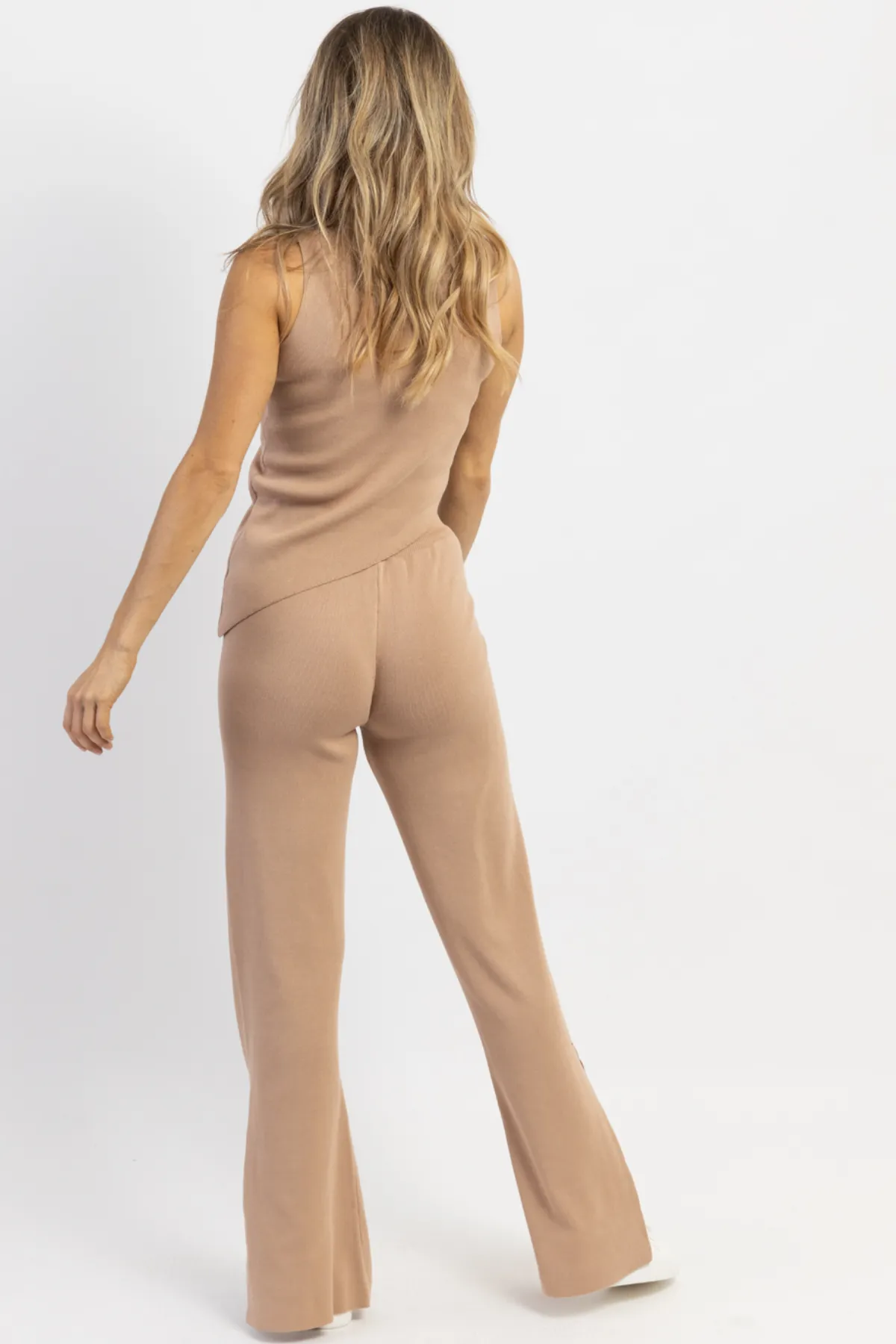 BLOCK PARTY MOCHA PANT SET