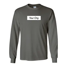 Box Logo - Long Sleeve Shirt - Customer's Product with price 32.00