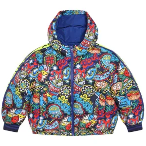 Boys All Over Print Puffer Jacket