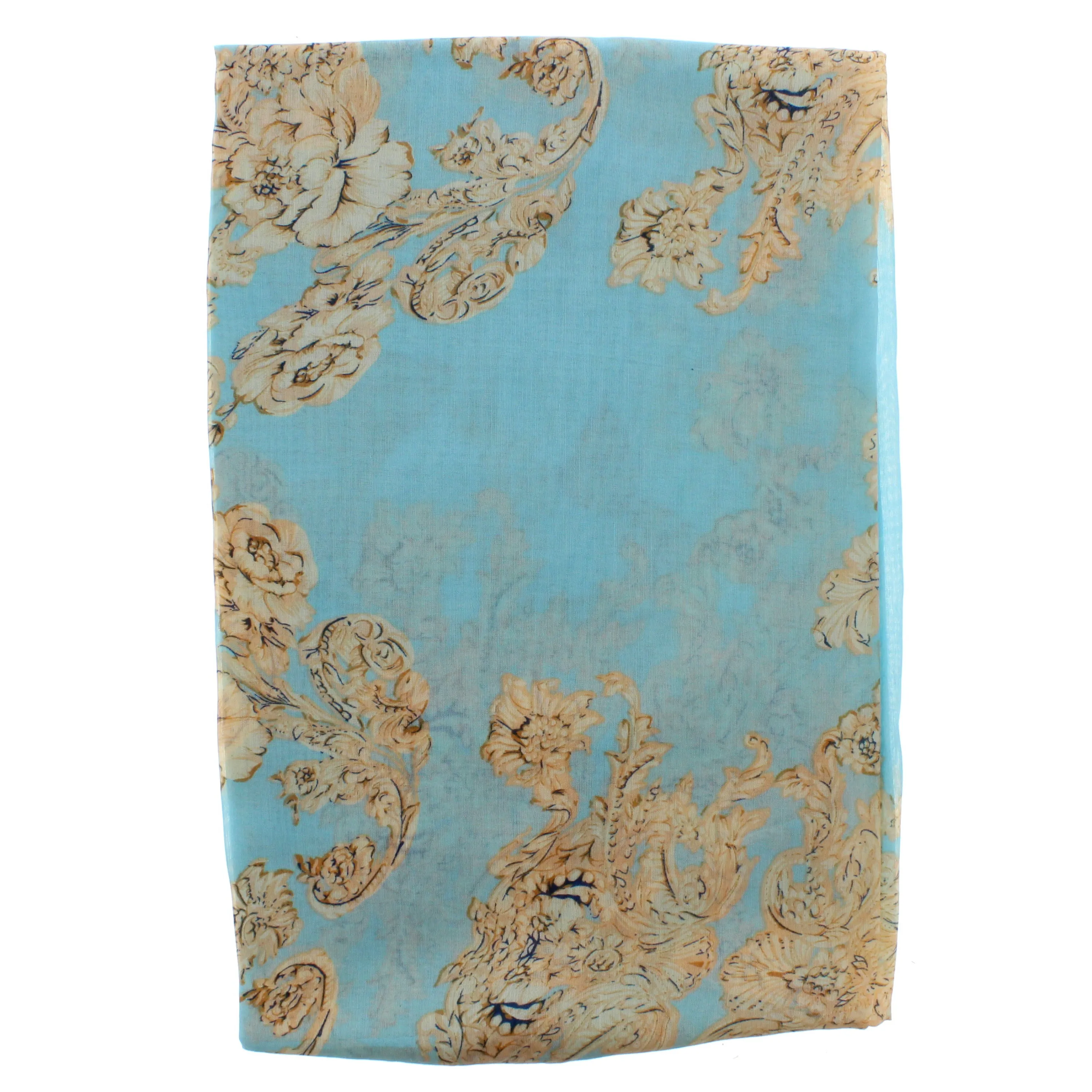 Butterflies Floral Print Scarf