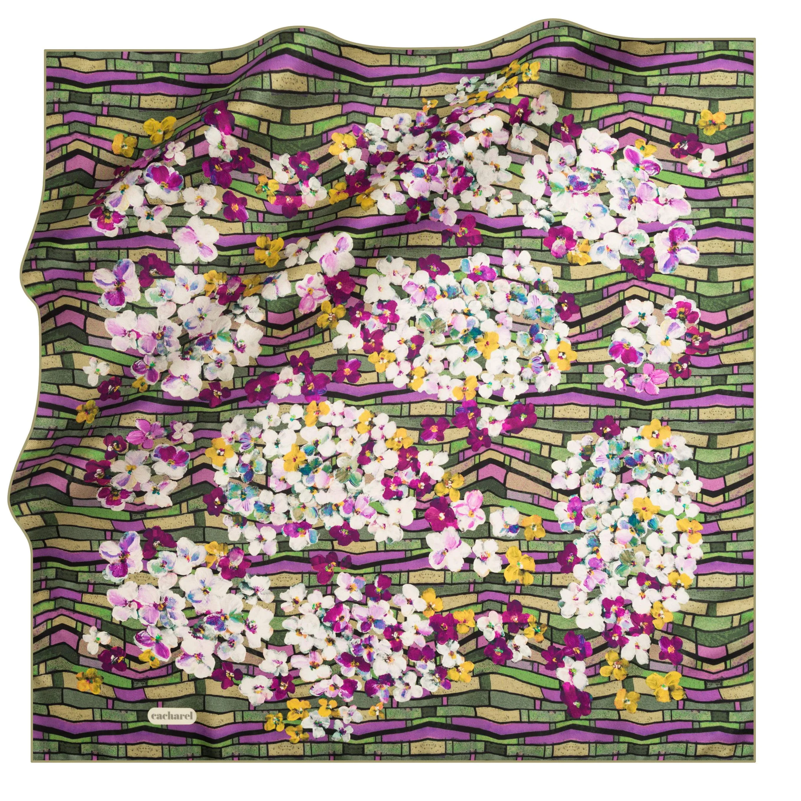 Cacharel Veronika Silk Twill Scarf No. 51