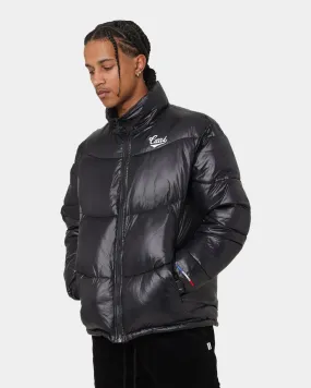 Carré Wave Puffer Jacket Black