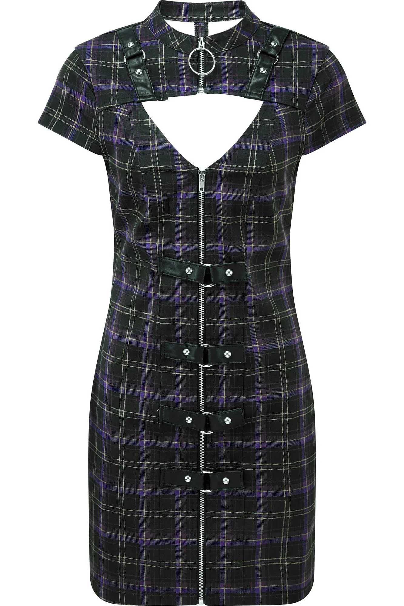 Casey Bodycon Dress [TARTAN] - Resurrect