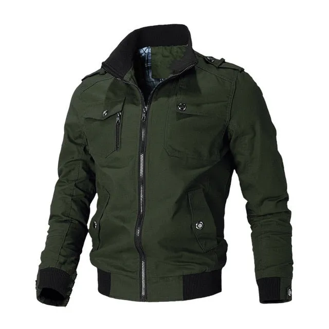 Casual Stand Collar Light Jacket