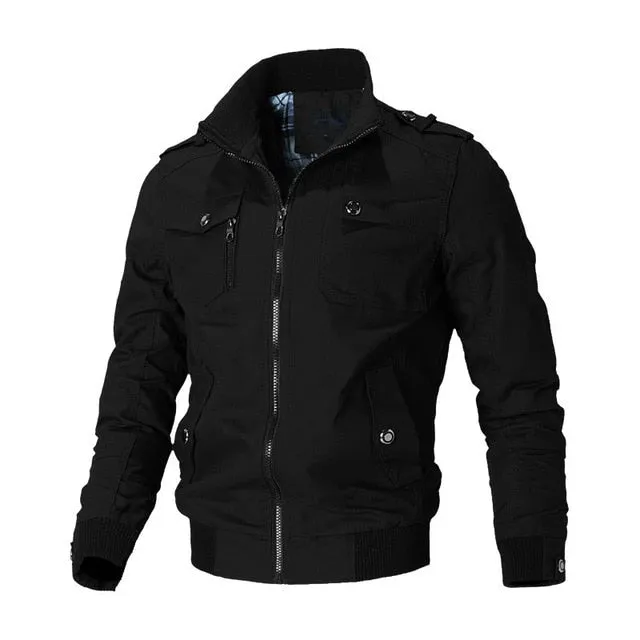 Casual Stand Collar Light Jacket