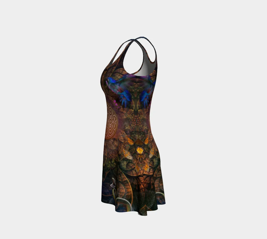 Chakruna | Flare Dress | Cosmic Shiva