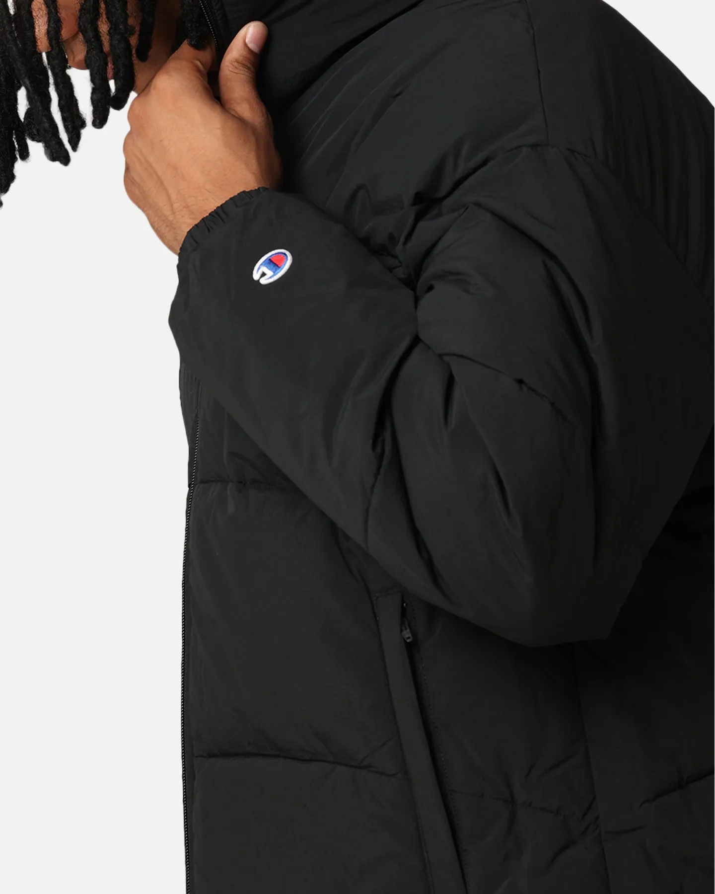 Champion Reb Puffer Jacket Black