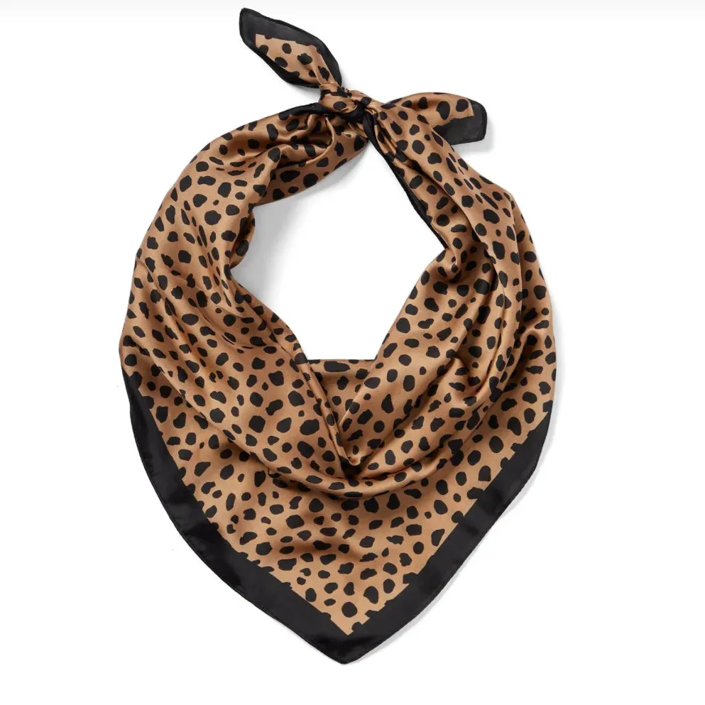 Cheetah Print Neck Scarf