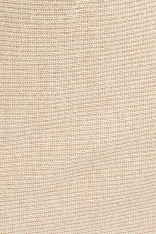 Choose You Textured Sweater Dress - Cream