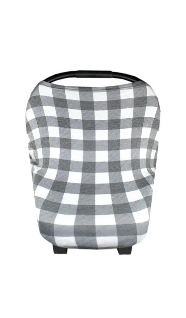 Copper Pearl™ Car Seat & Nursing Cover in Stripes & Plaid