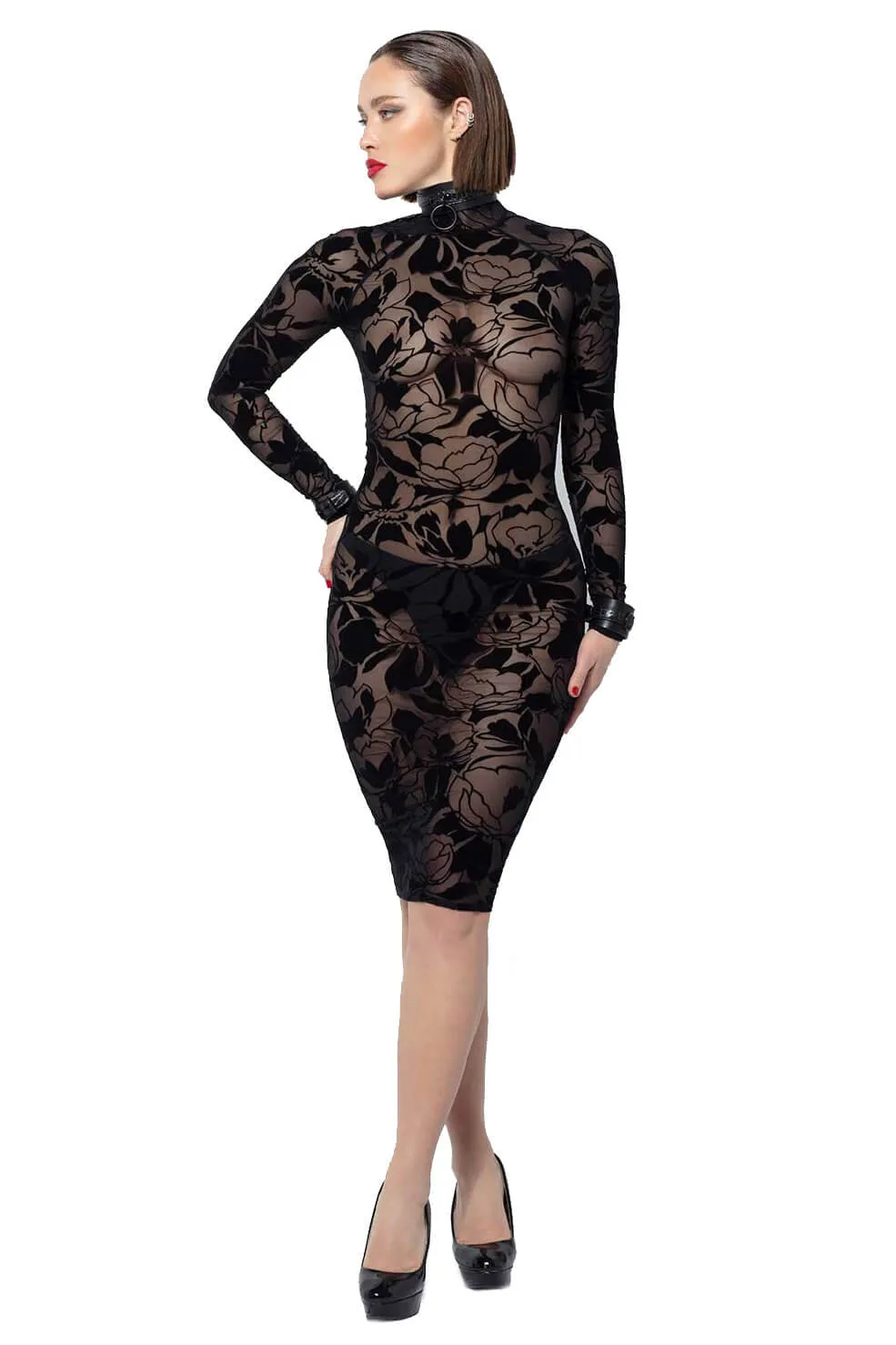 Cougar Mesh Dress