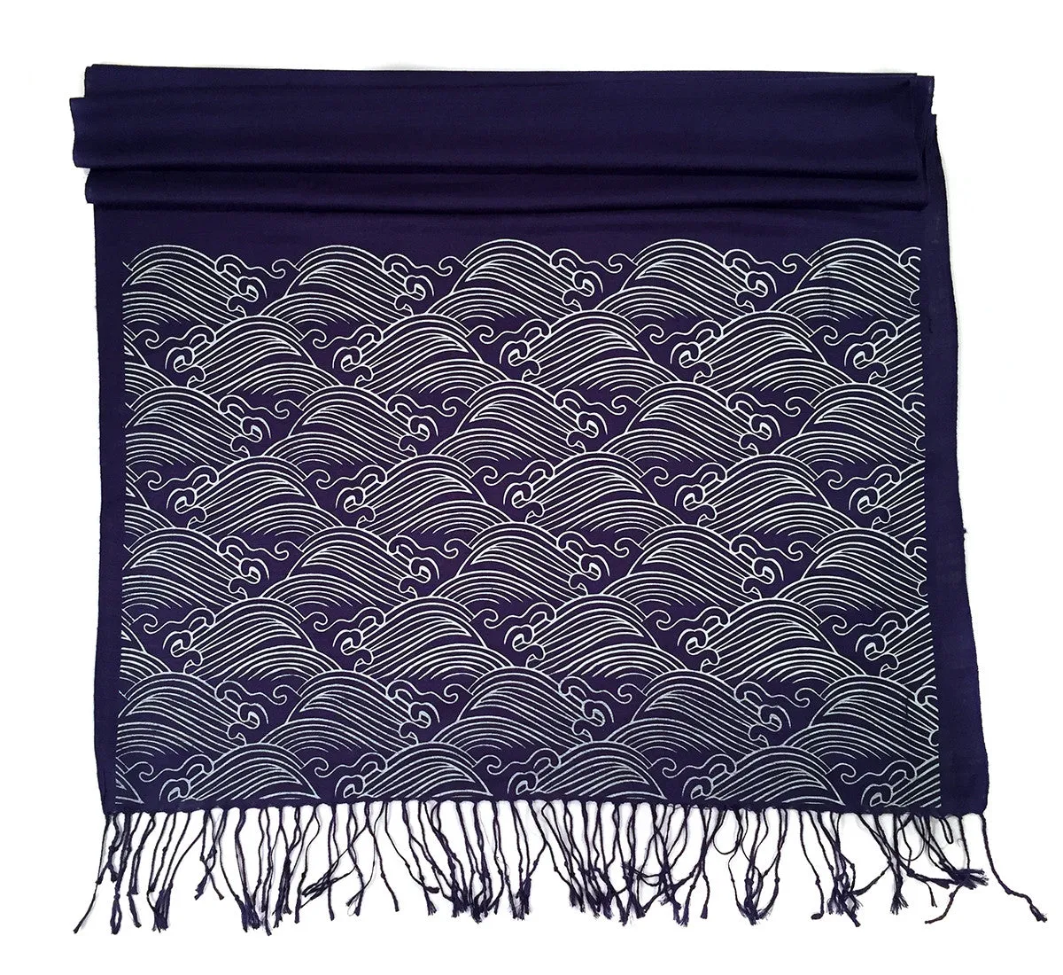 Crashing Waves pashmina scarf.