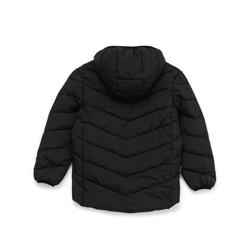 Crywolf Eco Puffer Jacket Black