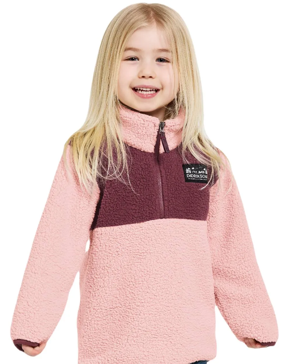 Didriksons Childrens Gosig Half Zip Sweater