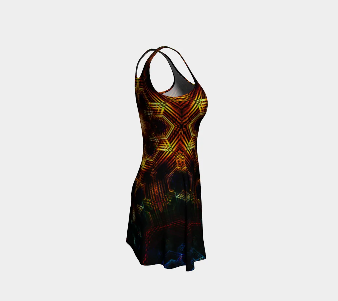 Doom Hexatrip | Flare Dress | Yantrart Design