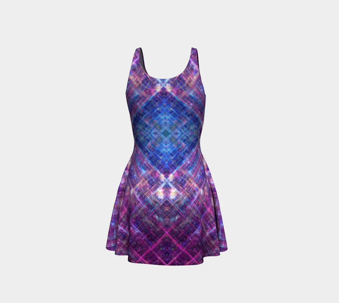 Doom Rainbow | Rainbow Flare Dress | Yantrart Design