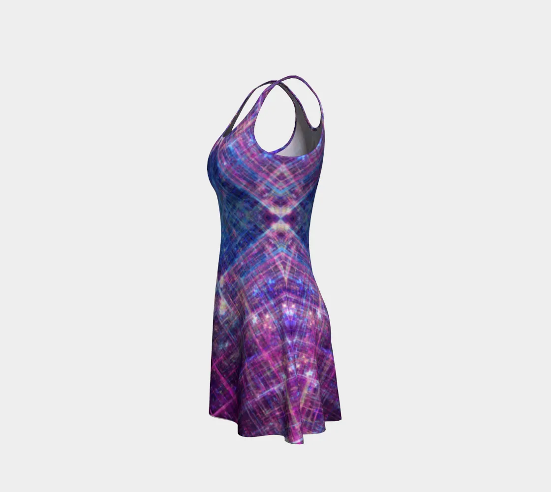 Doom Rainbow | Rainbow Flare Dress | Yantrart Design