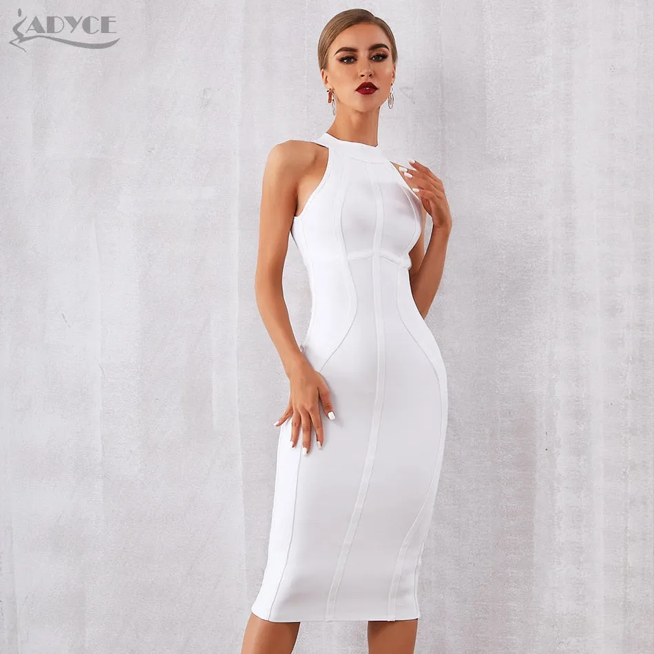 Elegant Tank Sexy Sleeveless Club Celebrity Runway Party Bodycon Bandage Dress