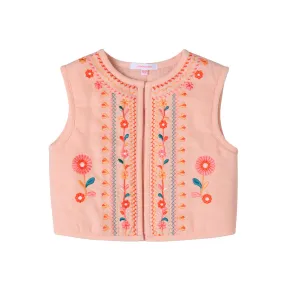 Embroidered Gilet