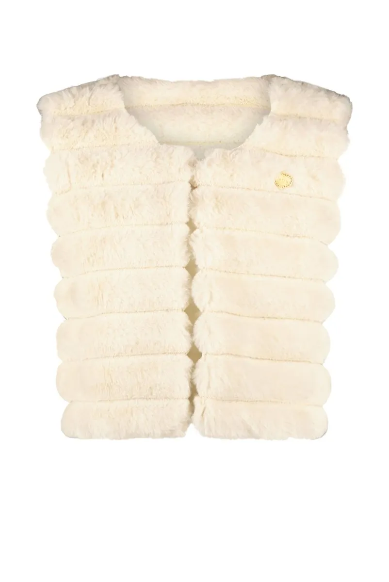 EMORIA bumpy fur gilet