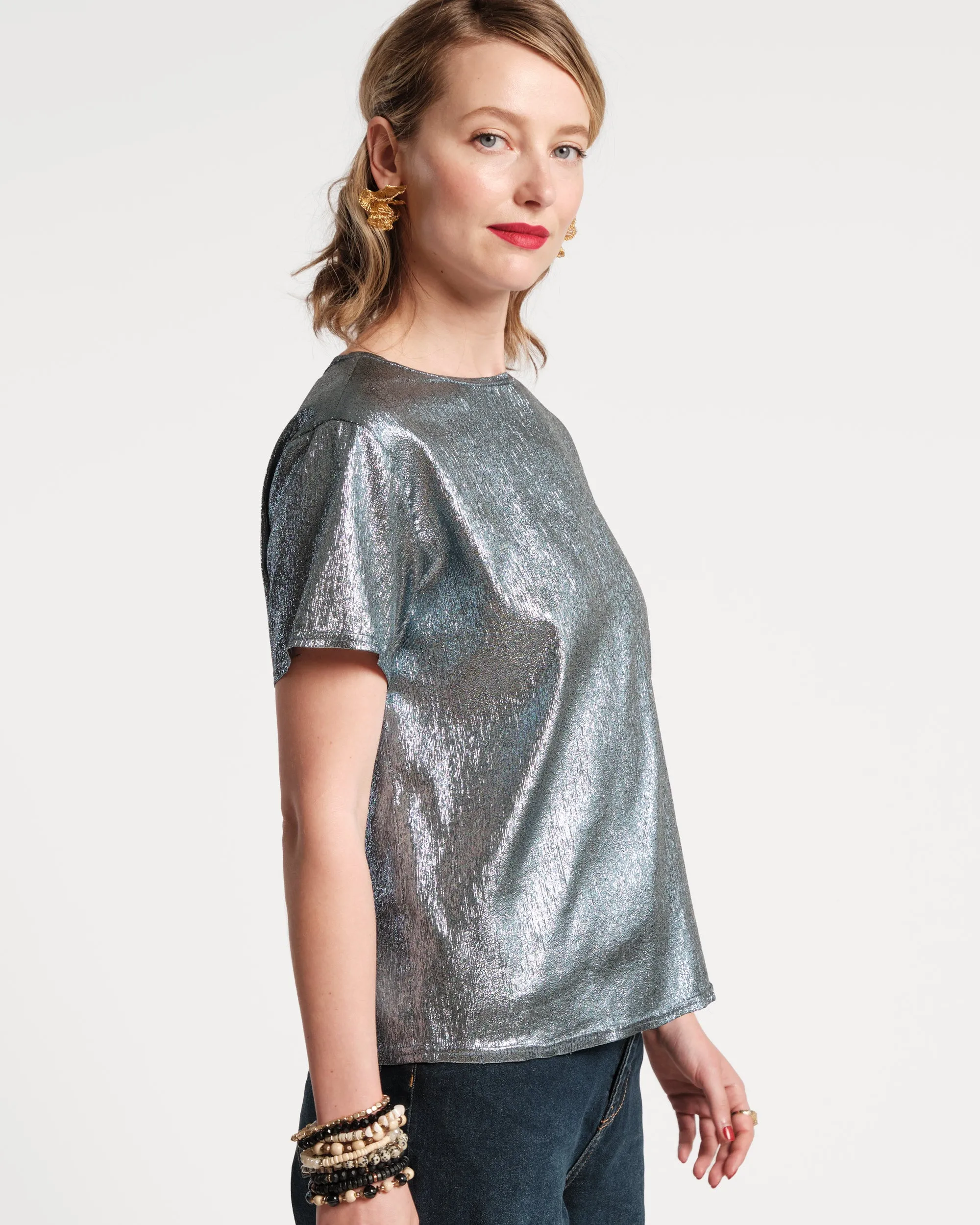 Empire State Metallic Tee