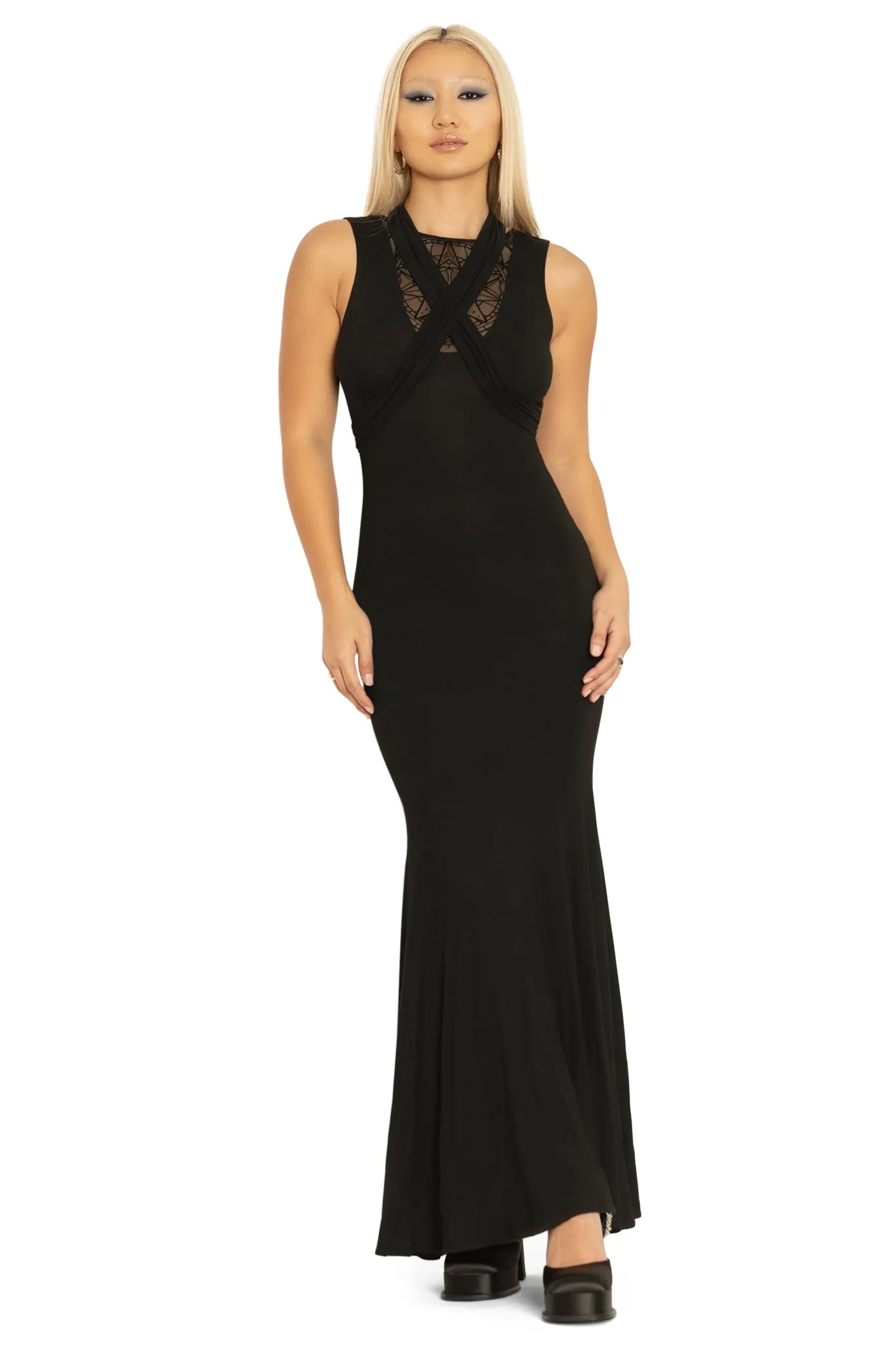 Enchantment Trumpet Maxi Dress