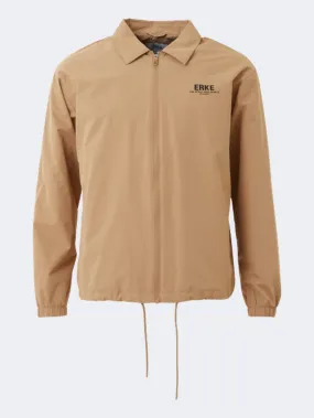 Erke Windbreaker Men Lifestyle Jacket Khaki