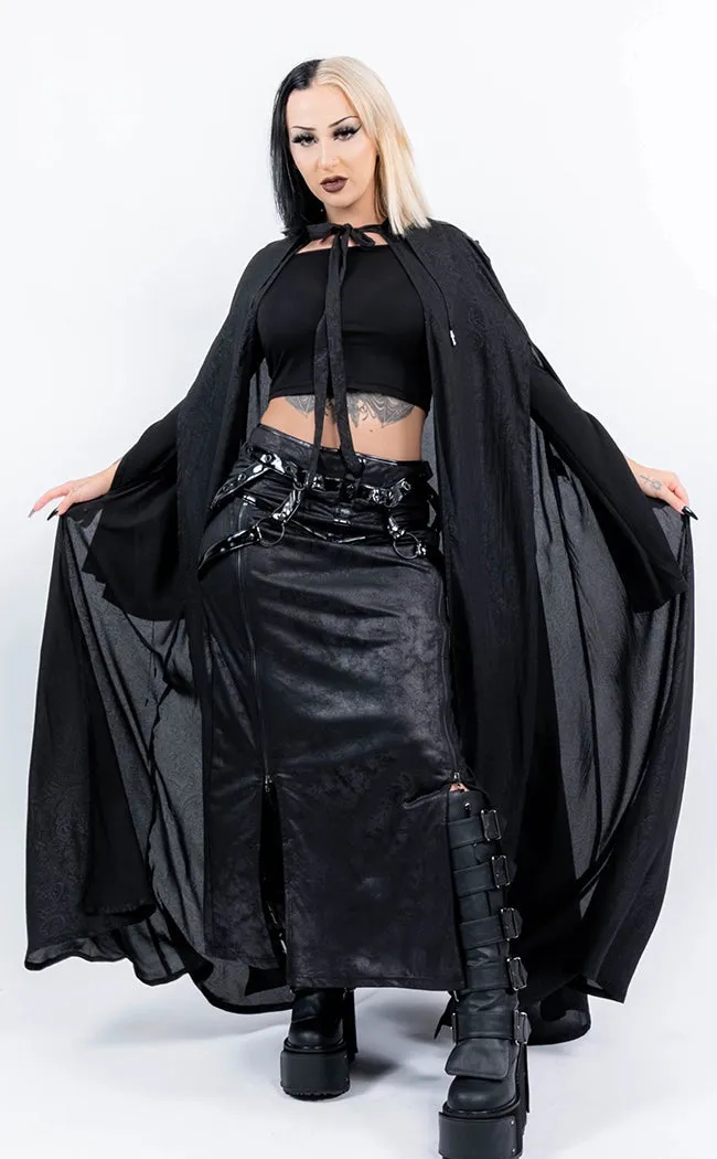 Executioner Gothic Chiffon Cloak