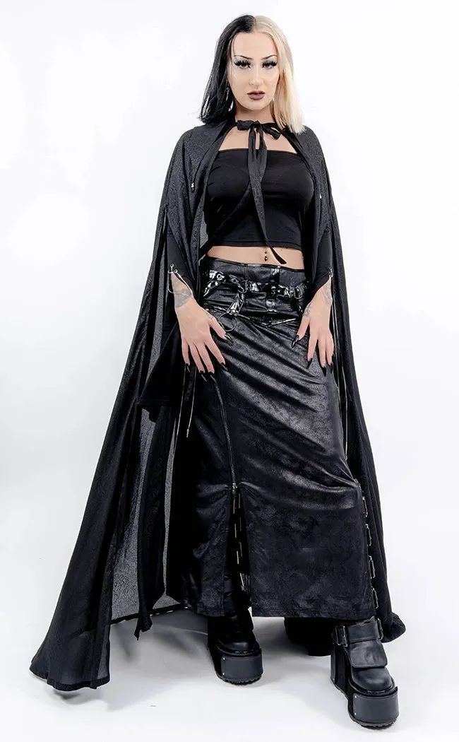 Executioner Gothic Chiffon Cloak