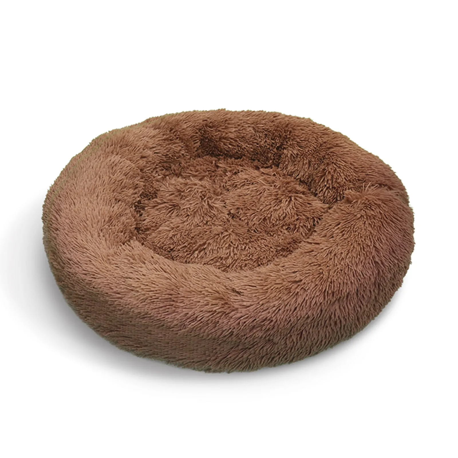 Extra Soft Round Dog Bed, Non-Slip, 120cm XXL - Pawfriends