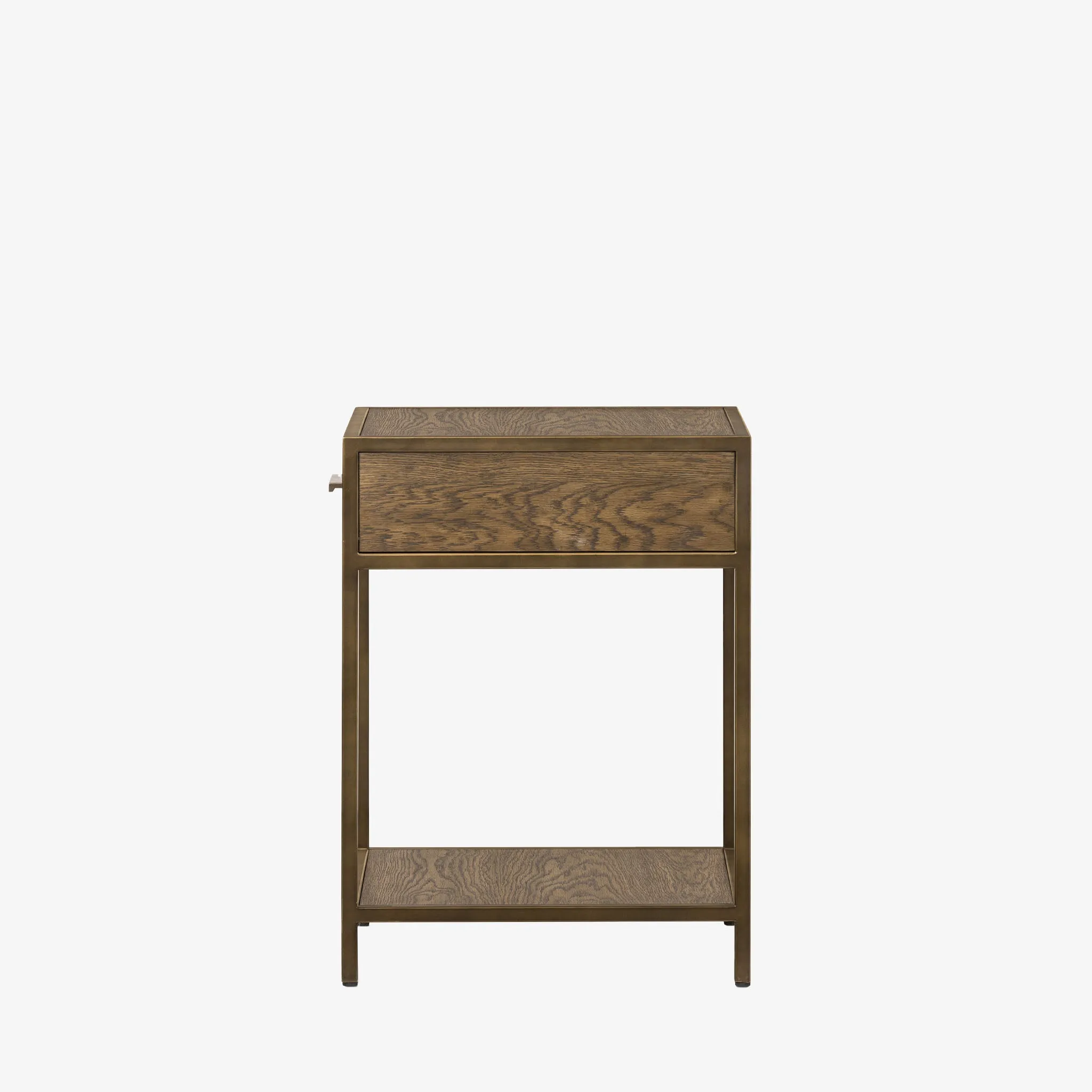 Four Hands Mason Nightstand in Dark Hazel