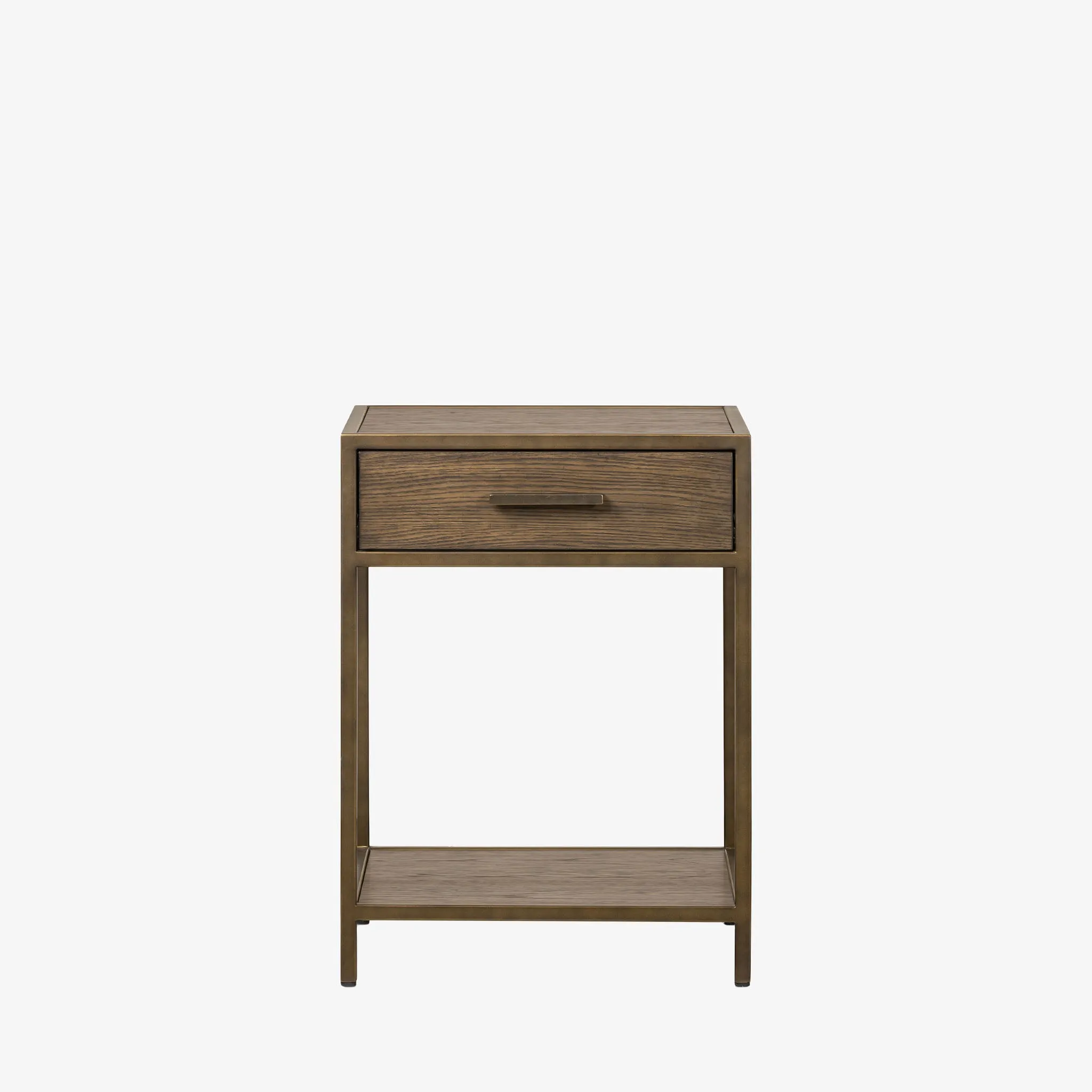 Four Hands Mason Nightstand in Dark Hazel