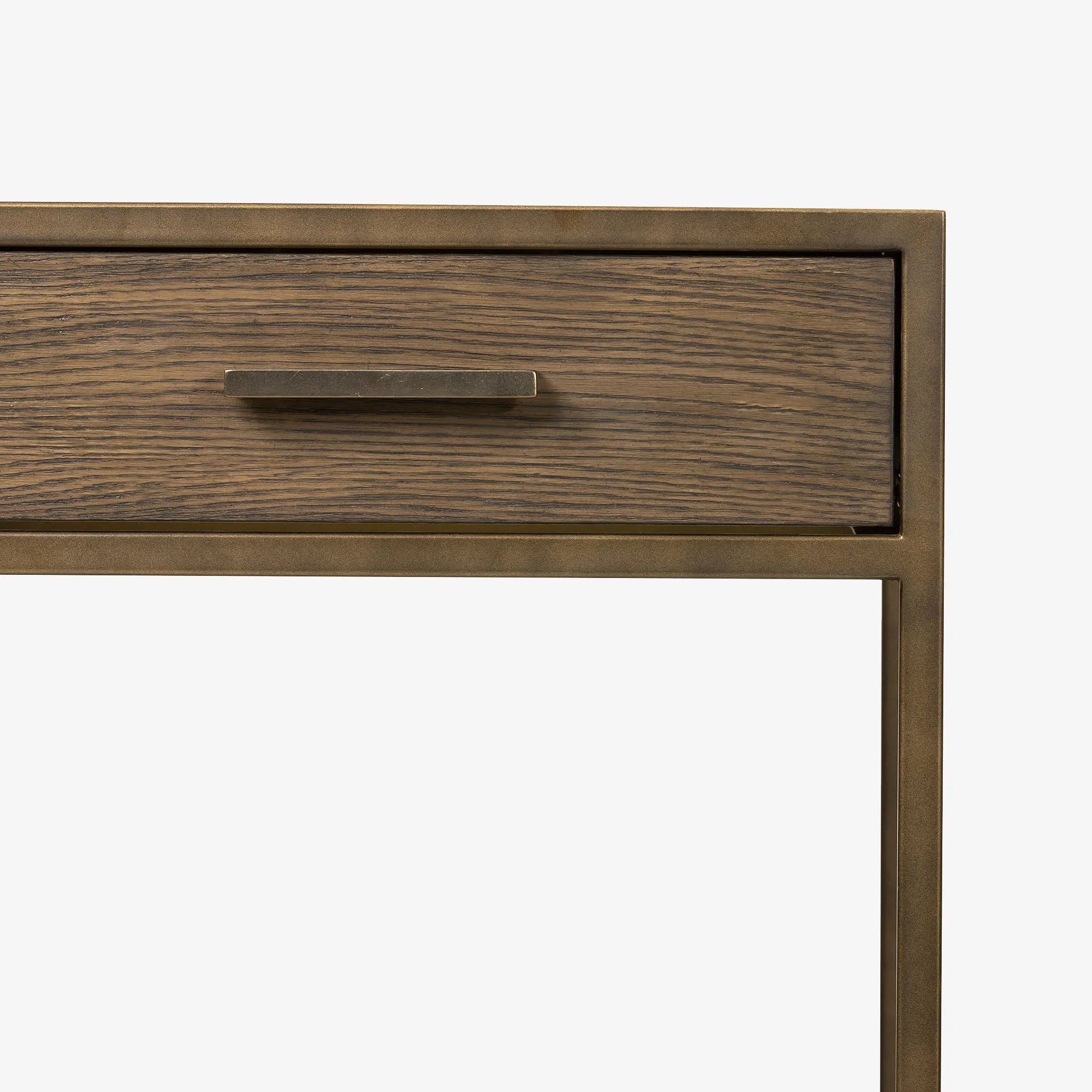 Four Hands Mason Nightstand in Dark Hazel