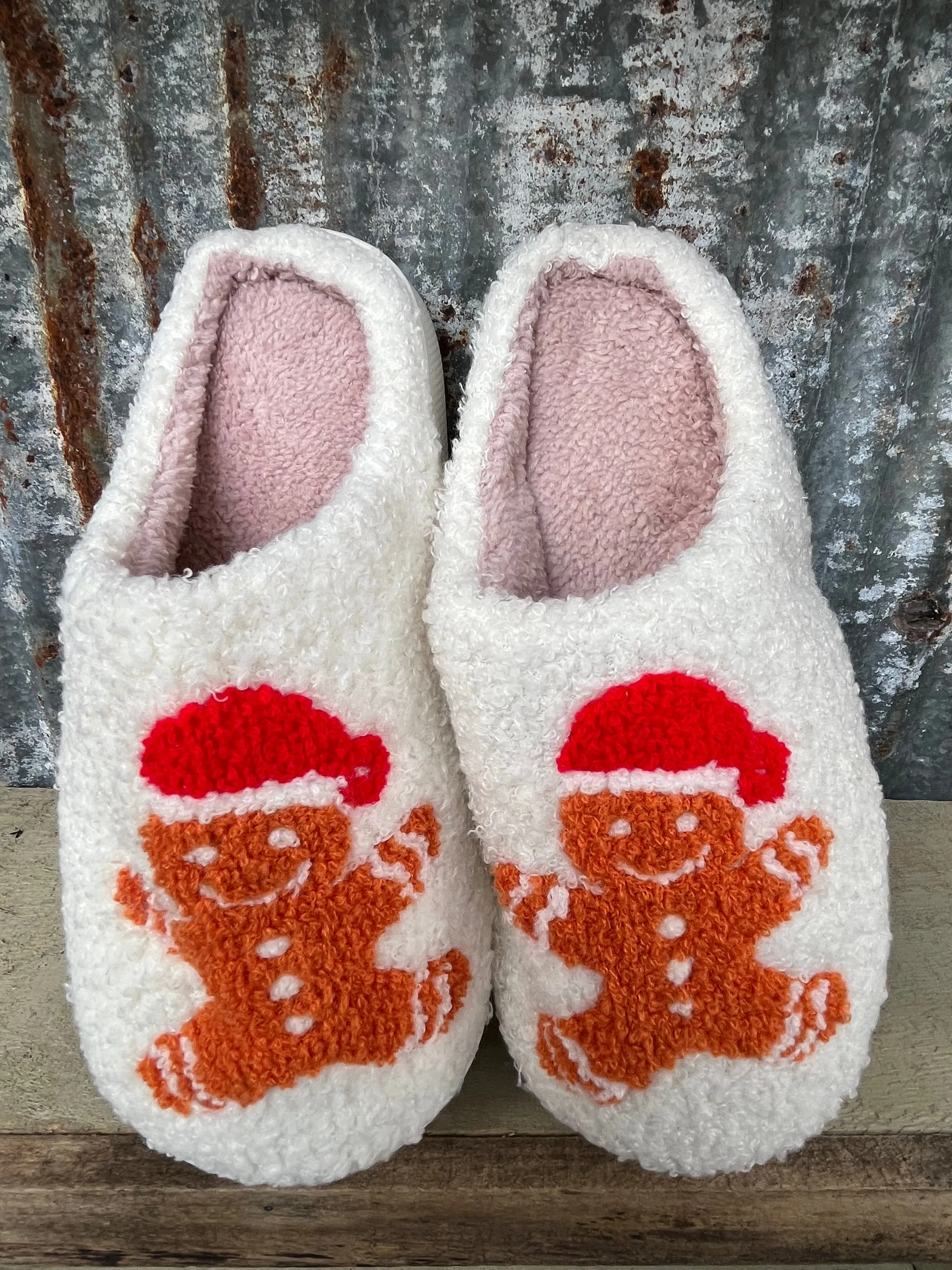 Fun Christmas Slipper, Soft Warm Cotton Bedroom Slippers House Memory Foam Slippers