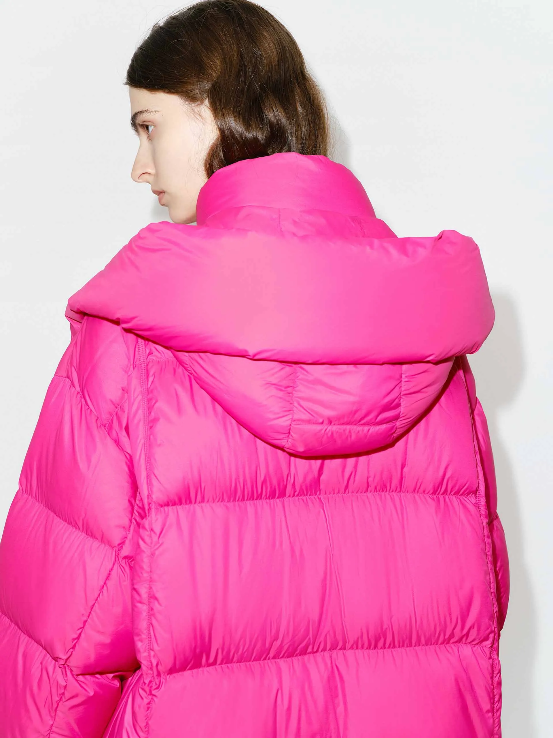 Funnel Neck Puffer Jacket