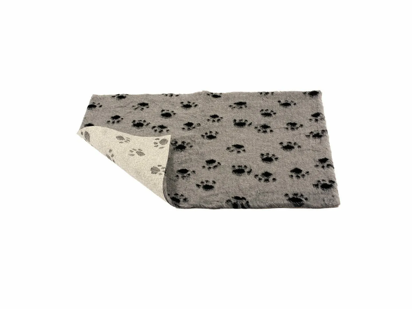 FURBED ANTI-SLIP PAWS 75x50cm grey