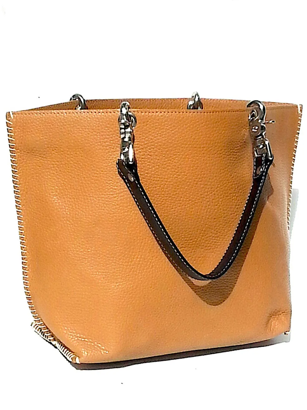 Gamidi Tote Bag Pebble Grain Leather