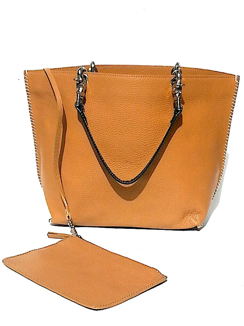 Gamidi Tote Bag Pebble Grain Leather