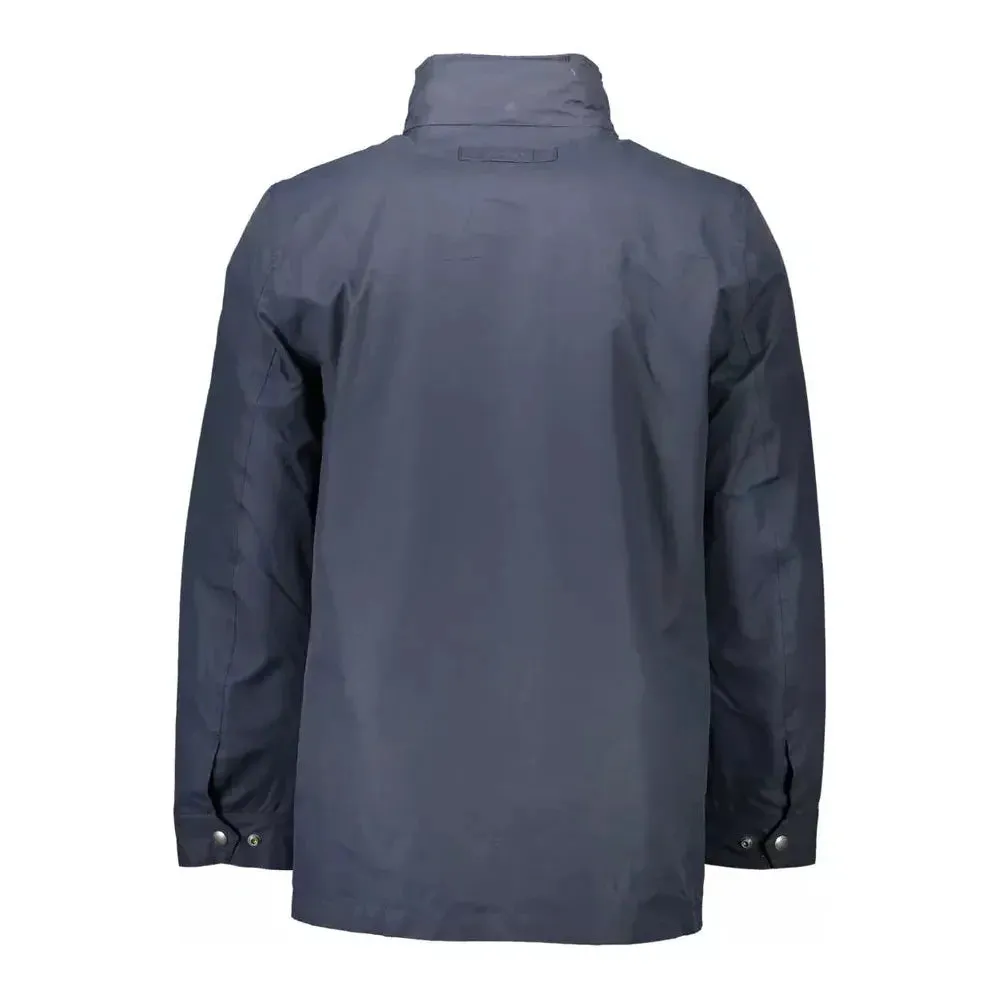 Gant Blue Polyester Men Jacket