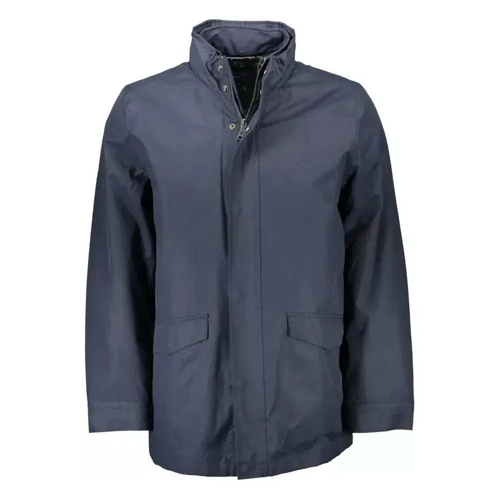 Gant Blue Polyester Men Jacket